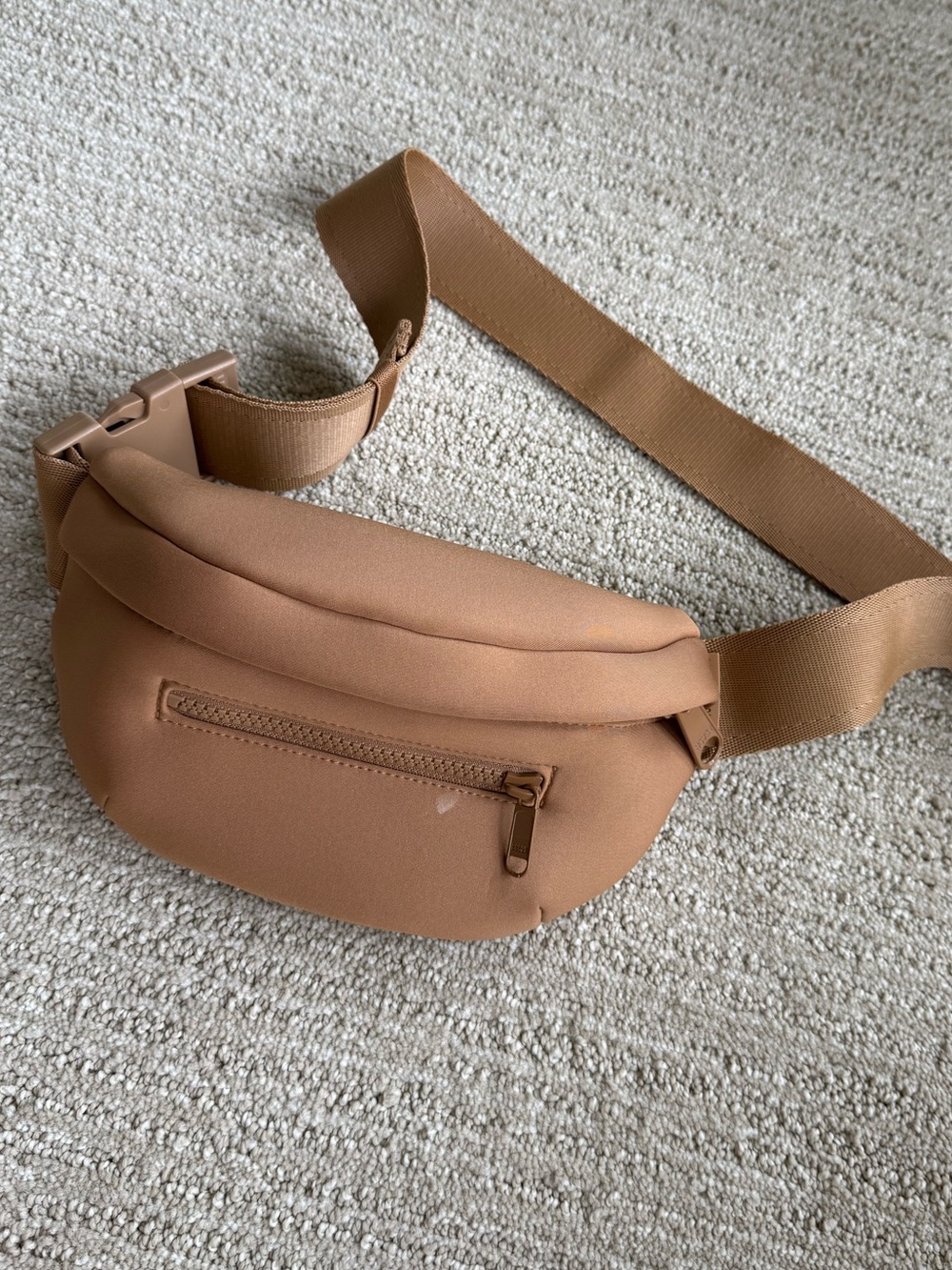 Dagne Dover Neutral Tan Belt Bag